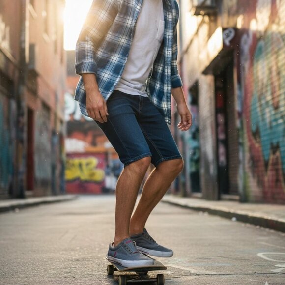 Polo Ralph Lauren Gray and Red Shoes - Size 11 - Picture 5 of 7